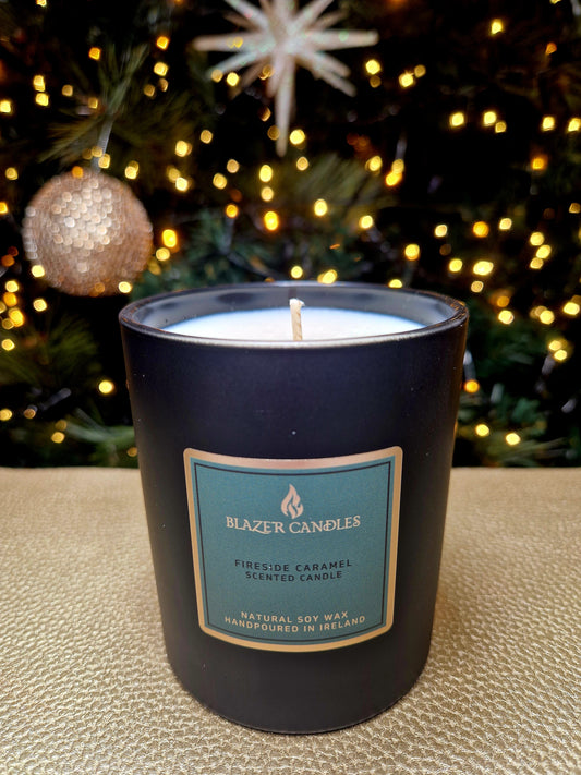 Fireside Caramel Scented Candle